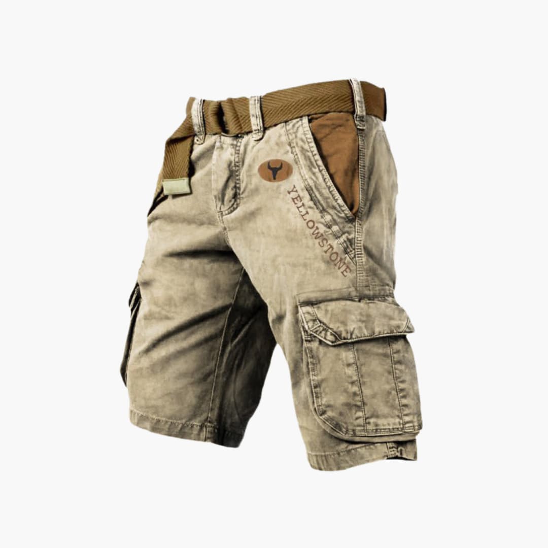 Anton | Pantaloni Corti Cargo con 6 Tasche