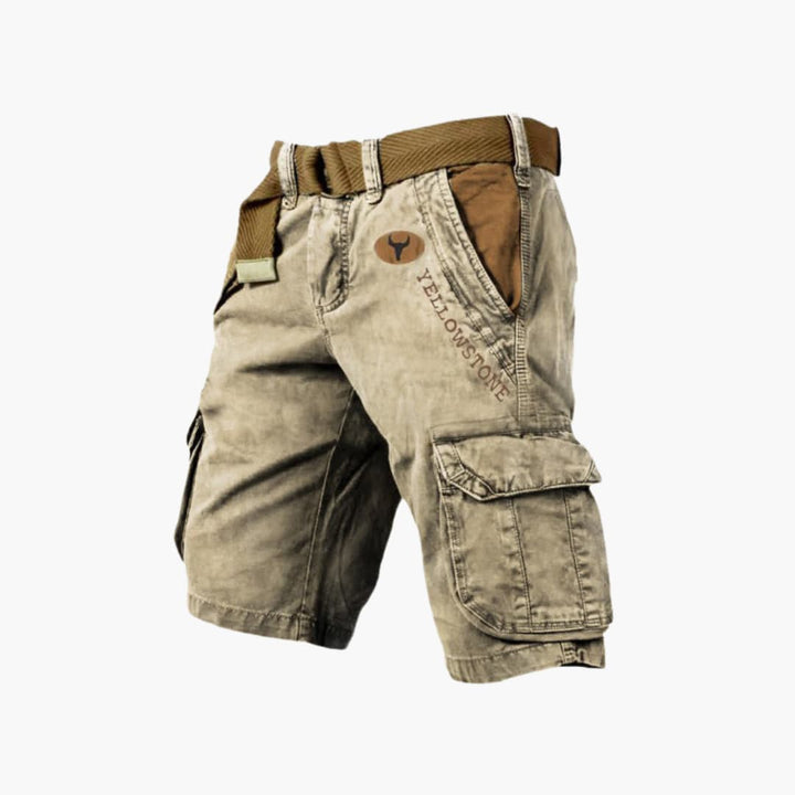 Anton | Pantaloni Corti Cargo con 6 Tasche