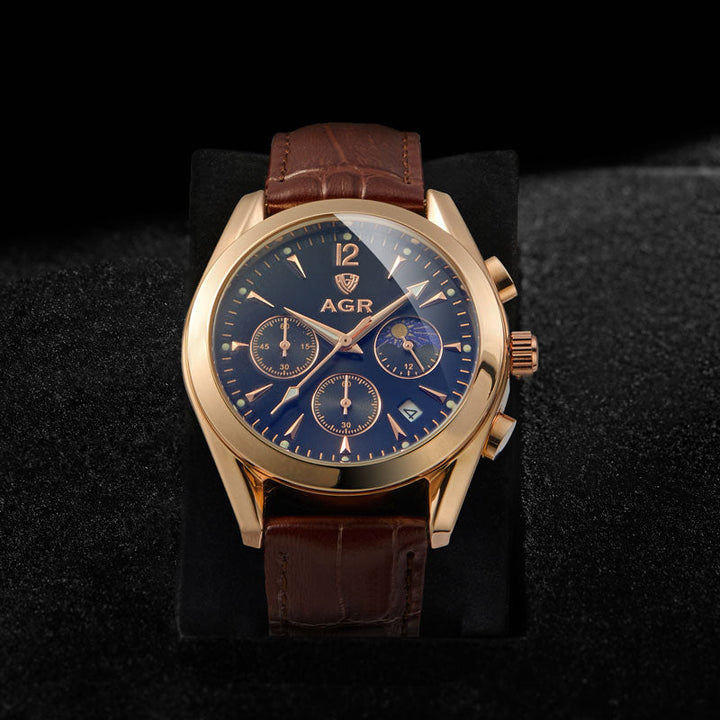 Orologio di lusso con cinturino fatto a mano