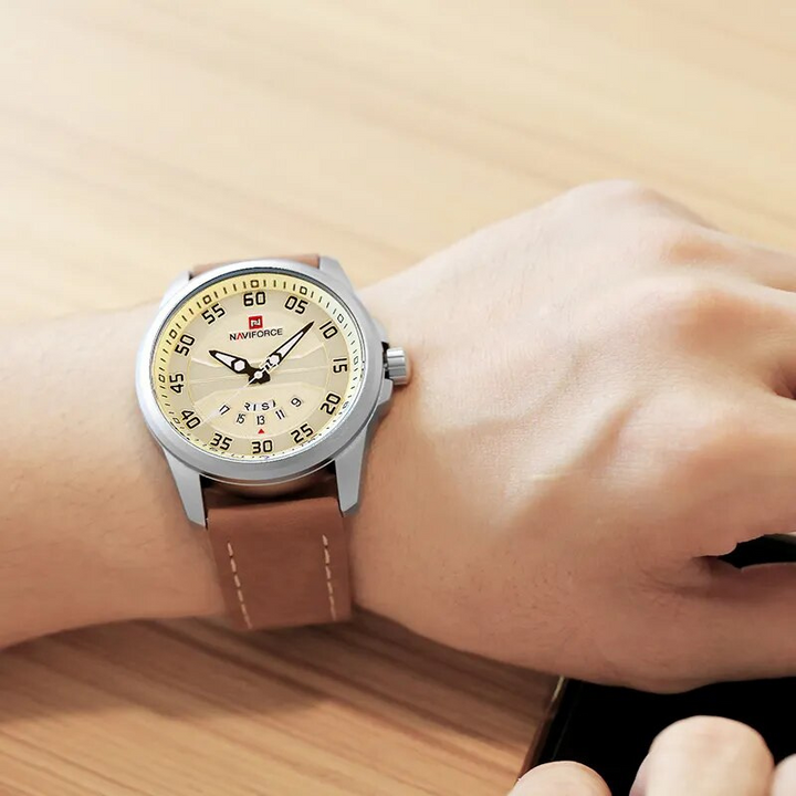 Cinturino in pelle per orologio sportivo