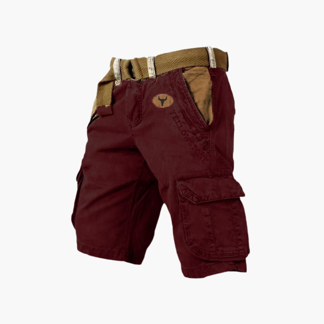 Anton | Pantaloni Corti Cargo con 6 Tasche