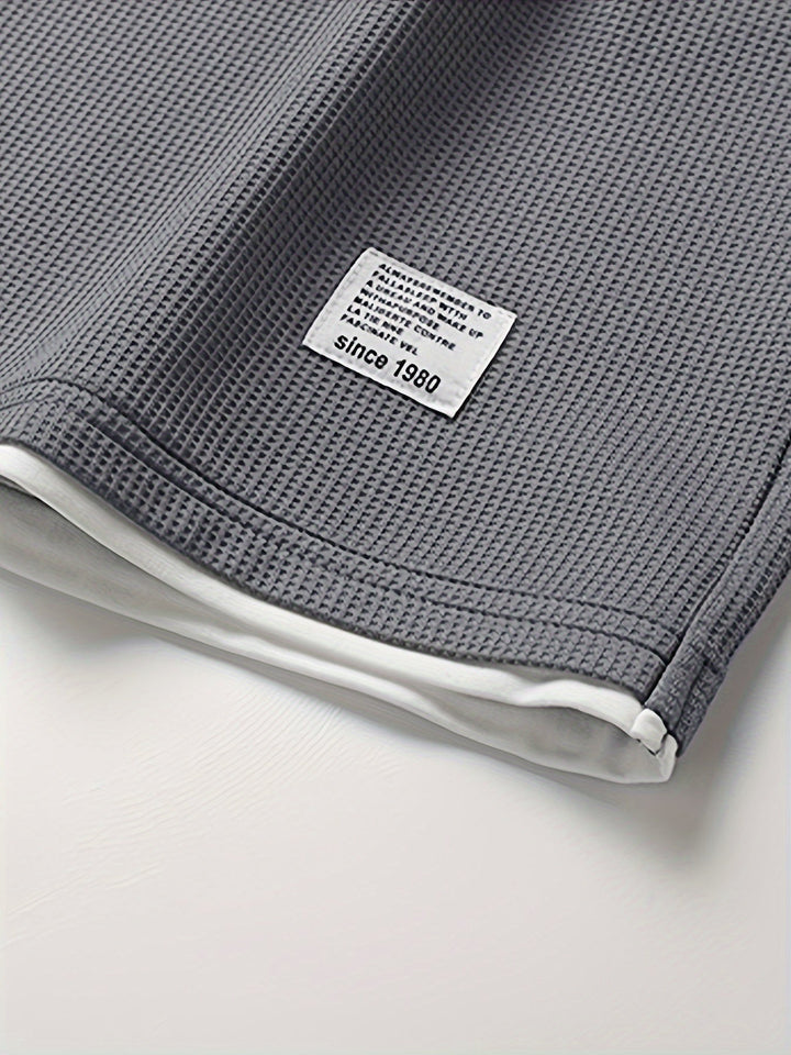Keith™ Set Lounge in Maglia Waffle