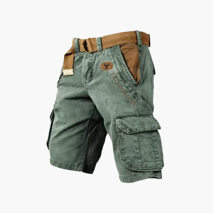 Anton | Pantaloni Corti Cargo con 6 Tasche
