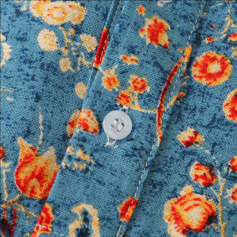 Uomini | Camicia Elegante con Fiori | 50% di Sconto!
