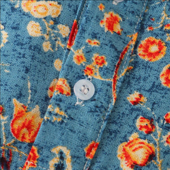 Uomini | Camicia Elegante con Fiori | 50% di Sconto!