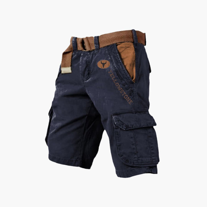 Anton | Pantaloni Corti Cargo con 6 Tasche