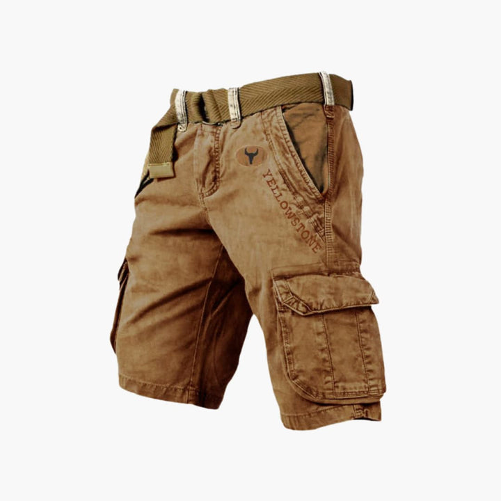 Anton | Pantaloni Corti Cargo con 6 Tasche