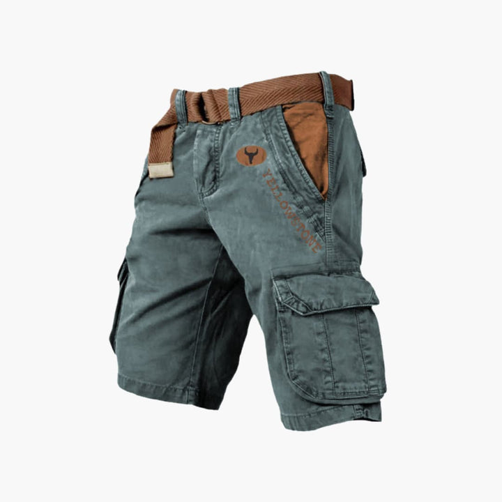 Anton | Pantaloni Corti Cargo con 6 Tasche