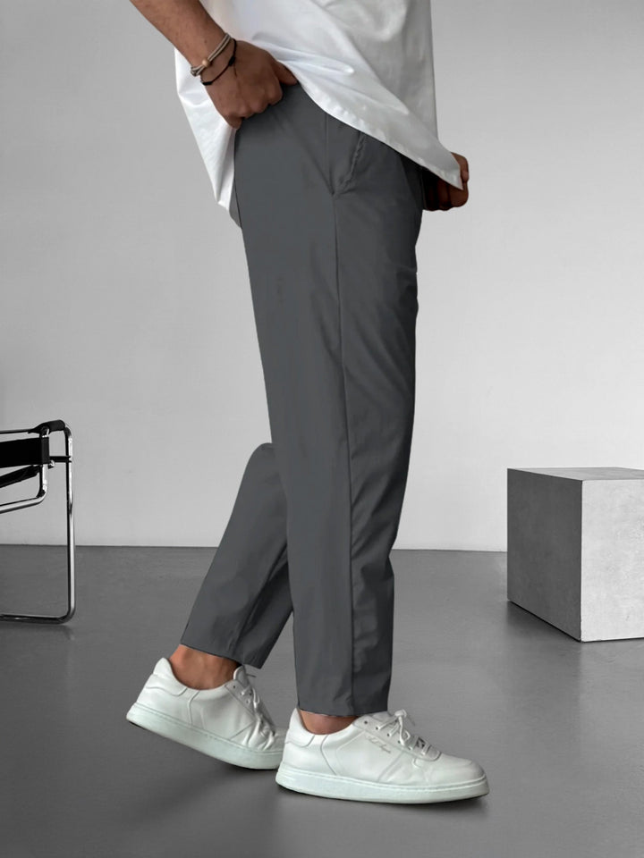 Pantaloni a Vita Alta con Coulisse Essenziali