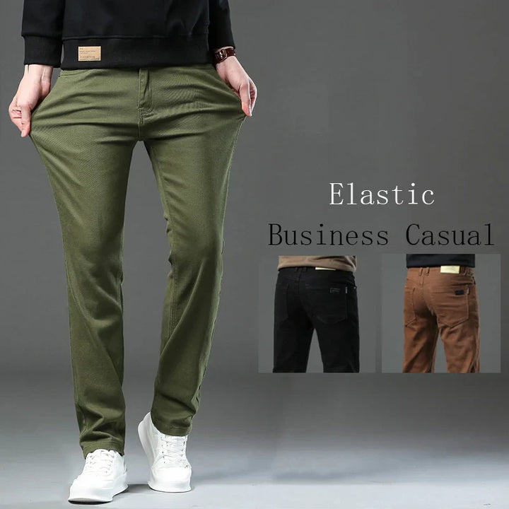 Den| Pantaloni in Denim Stretch