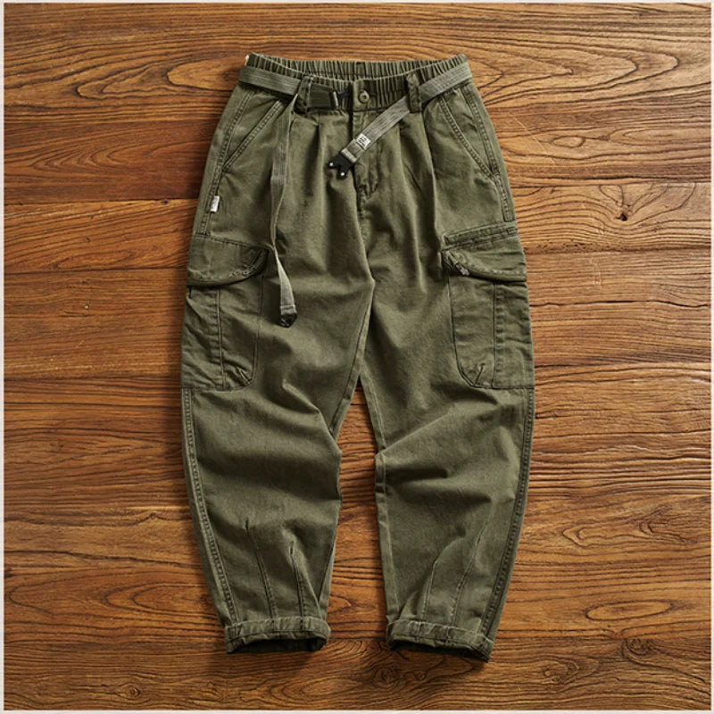 Bradford| Pantaloni cargo in cotone pesante