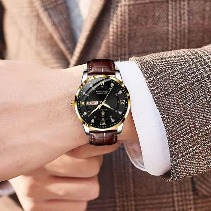 Orologio da uomo luminoso