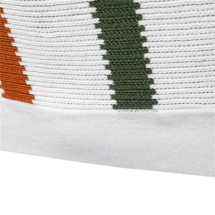 Polo Shirt a Righe in Maglia