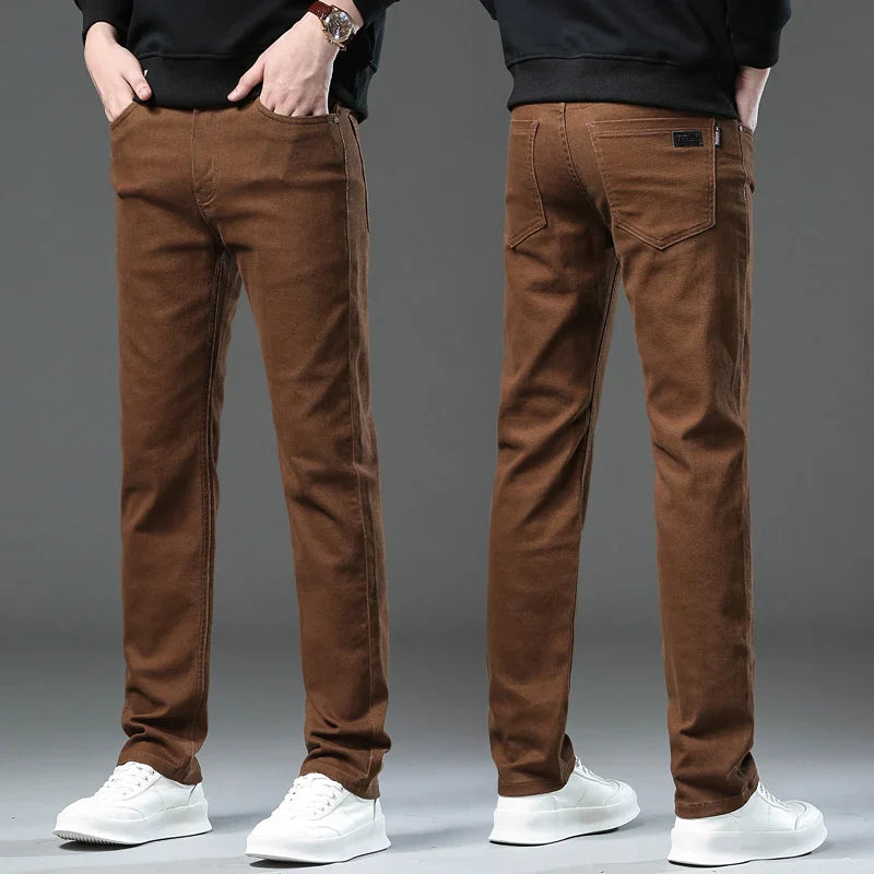 Den| Pantaloni in Denim Stretch