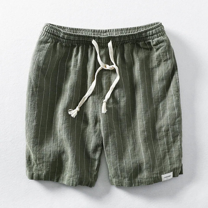 Pantaloncini estivi in cotone e lino