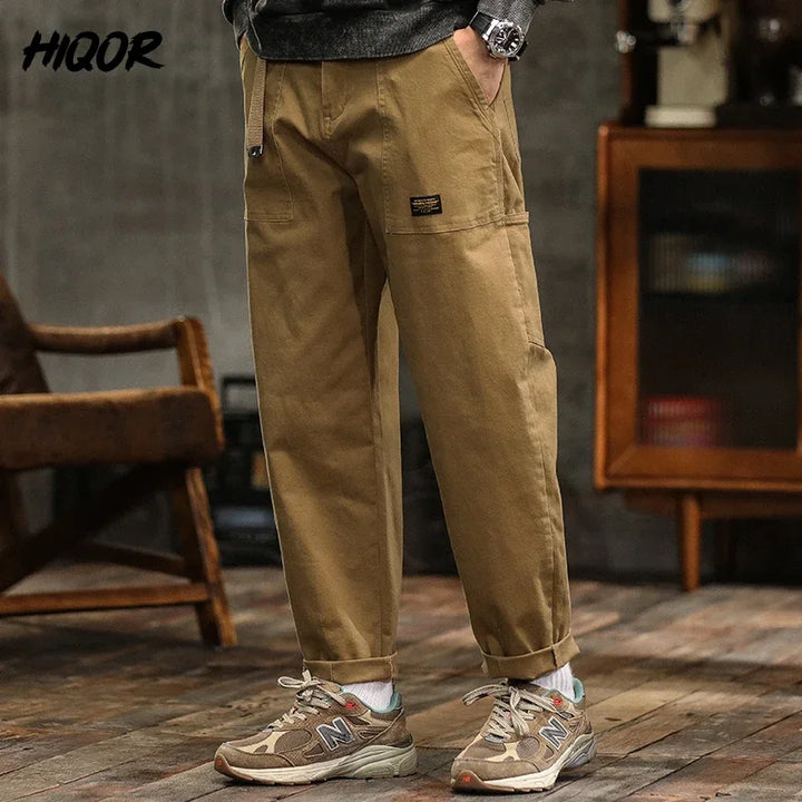 HIQ|Pantaloni a Profilo Largo