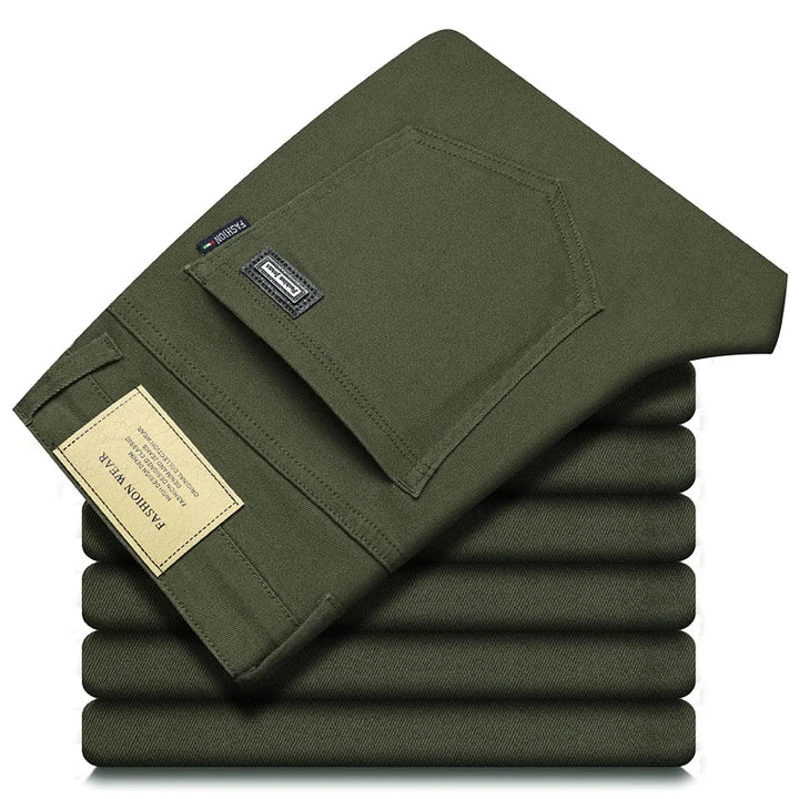 Den| Pantaloni in Denim Stretch