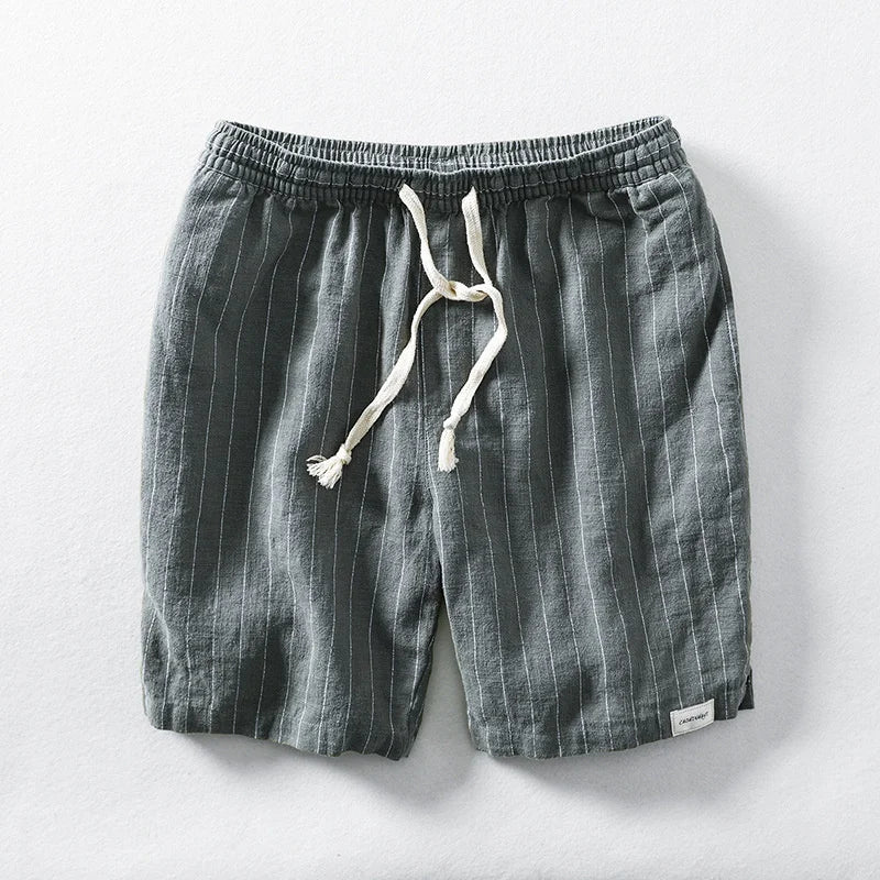 Pantaloncini estivi in cotone e lino