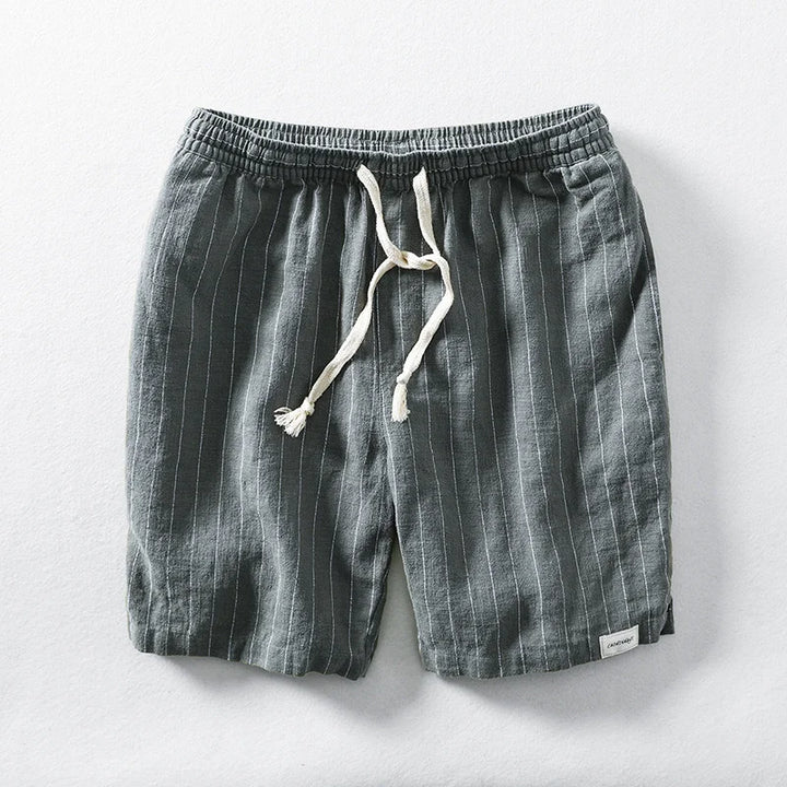 Pantaloncini estivi in cotone e lino