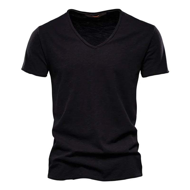 ENZO| T-shirt estiva in cotone