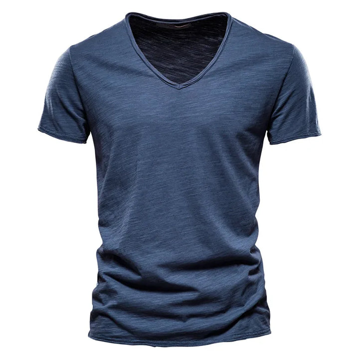 ENZO| T-shirt estiva in cotone