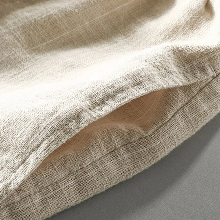 Pantaloncini estivi in cotone e lino