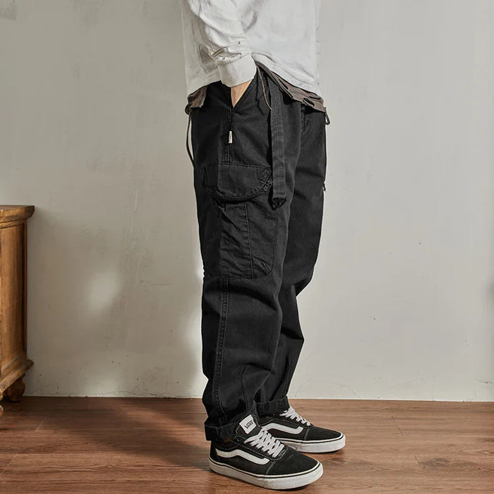 Bradford| Pantaloni cargo in cotone pesante