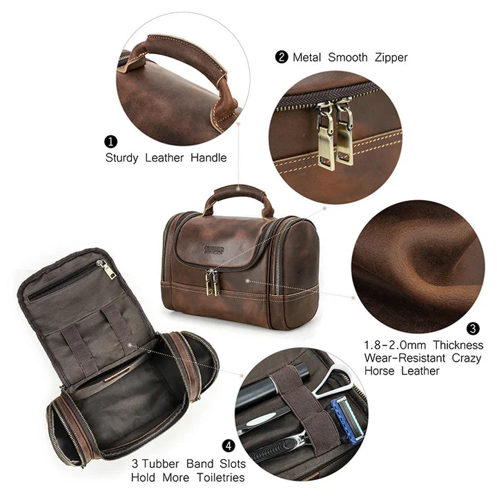 Borsa da Toeletta da Viaggio per Uomini