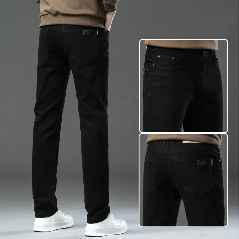 Den| Pantaloni in Denim Stretch