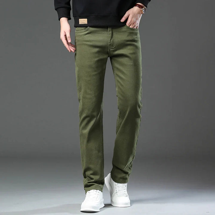 Den| Pantaloni in Denim Stretch