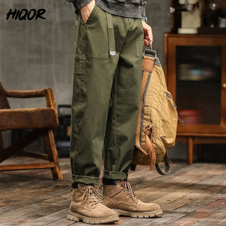 HIQ|Pantaloni a Profilo Largo