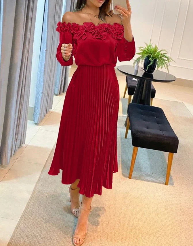 Aria - Stupenda Maxi Dress Off Shoulder