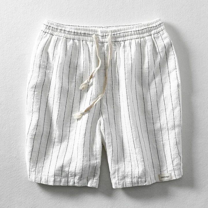 Pantaloncini estivi in cotone e lino