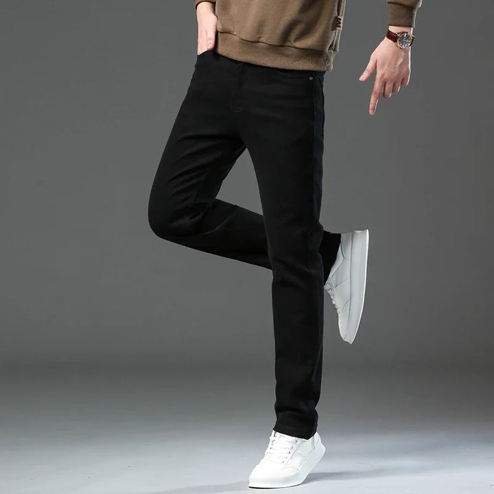 Den| Pantaloni in Denim Stretch