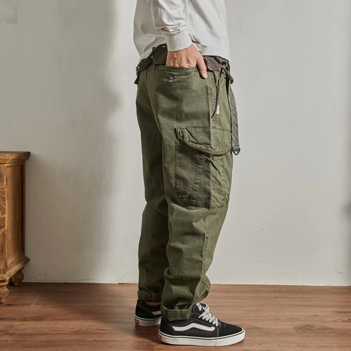 Bradford| Pantaloni cargo in cotone pesante
