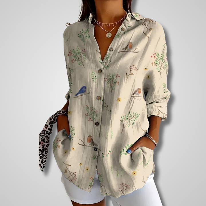 Bente ™ - Camicia a Bottoni Floral Breeze