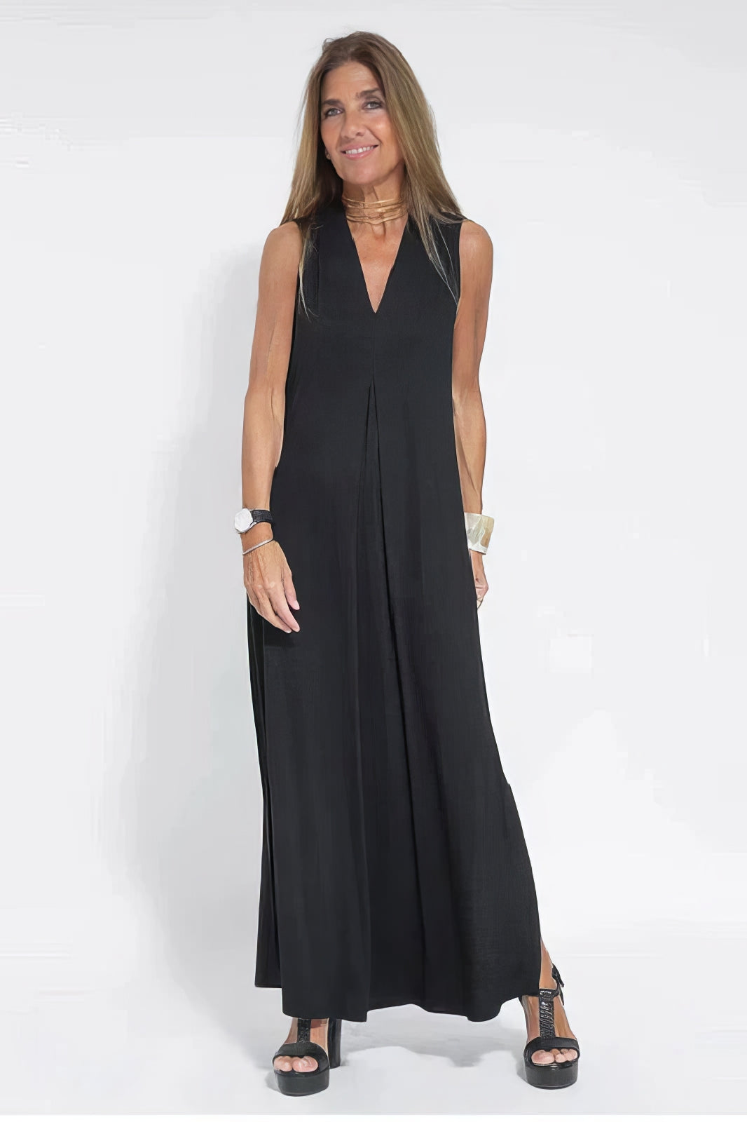 ELISE | Vestito Lungo Elegante con Cardigan Abbinato in Omaggio