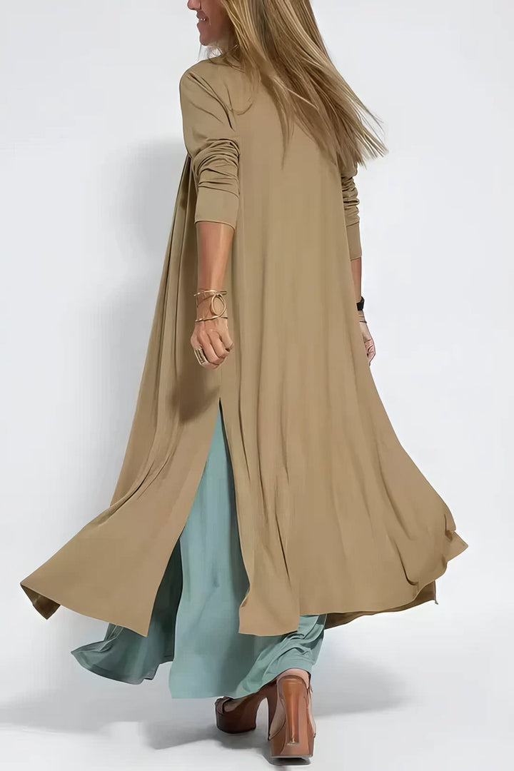 ELISE | Vestito Lungo Elegante con Cardigan Abbinato in Omaggio
